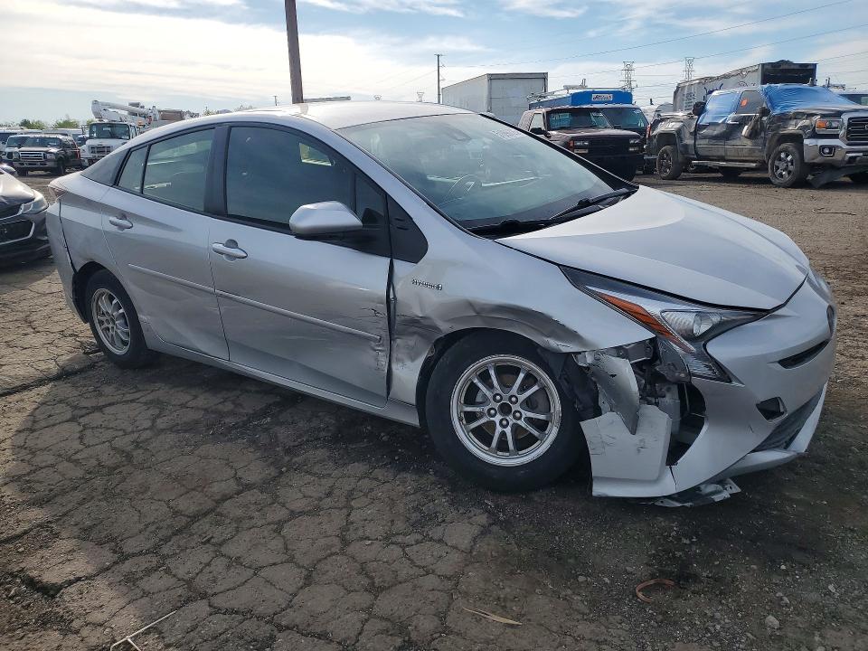 2017 Toyota Prius VIN JTDKBRFU2H3030466 COPART salvage auction — FRONT END, MI - CERT OF TITLE-SALVAGE VEHICLE, sold $3,350 on 2026-07-07 (photo 4)