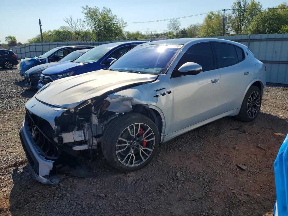 2023 Maserati Grecale VIN ZN682AVM7P7422443 COPART salvage auction — FRONT END, Nj - Cert Of Title-Salvage, sold $13,300 on 2026-07-21 (photo 1)