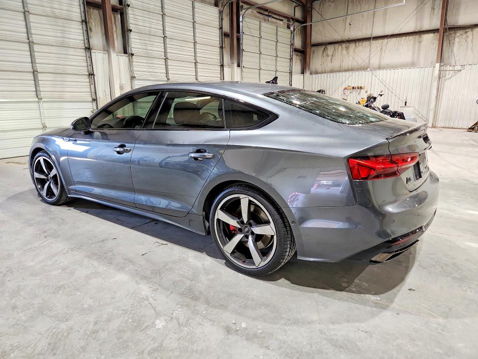 2023 Audi A5 VIN WAUEACF50PA040054 COPART salvage auction — HAIL, Ok - Cert Of Title-Salvage, sold $22,200 on 2026-07-15 (photo 2)