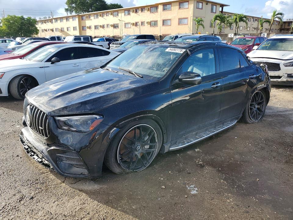2024 Mercedes-Benz GLE-Class VIN 4JGFD6BB2RB098154 COPART salvage auction — Rollover, LA - CERTIFICATE OF TITLE (P), sold $23,600 on 2026-07-03 (photo 1)