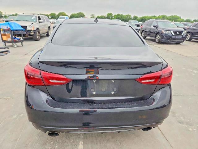 2019 Infiniti Q50 VIN JN1EV7AP6KM514588 COPART salvage auction — SIDE, Tx - Salvage Vehicle Title, sold $625 on 2026-07-16 (photo 6)