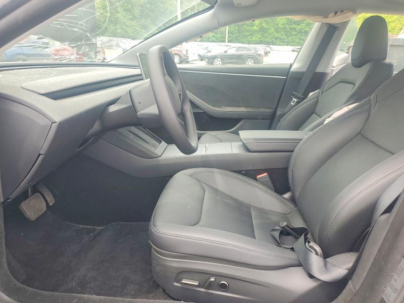 2025 Tesla Model 3 VIN 5YJ3E1EB0SF073629 COPART salvage auction — FRONT END, Salvage Title, sold $9,500 on 2026-07-09 (photo 7)