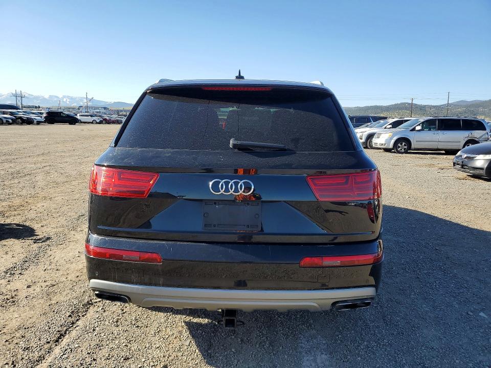 2018 Audi Q7 VIN WA1AHAF78JD040998 COPART salvage auction — FRONT END, Mt - Salvage Certificate Of A Vehic, sold $6,300 on 2026-07-07 (photo 6)