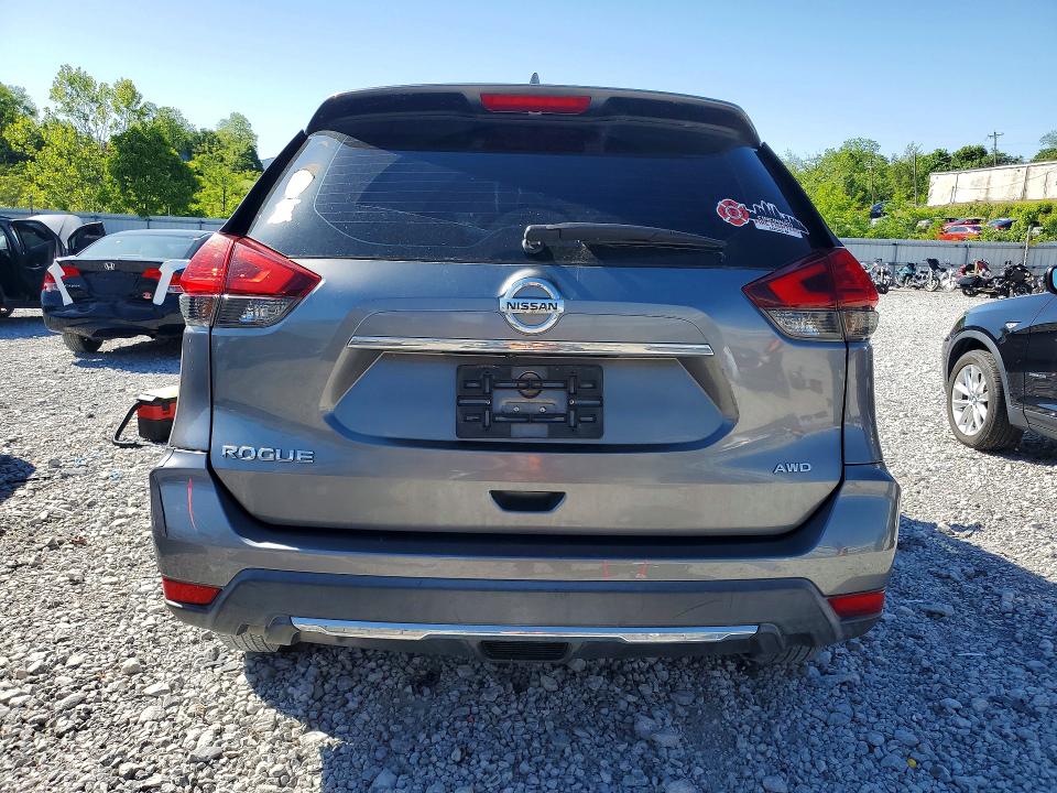 2017 Nissan Rogue VIN KNMAT2MV9HP556176 COPART salvage auction — FRONT END, Ky - Bill Of Sale/Part Only/No Titl, sold $1,350 on 2026-07-02 (photo 6)