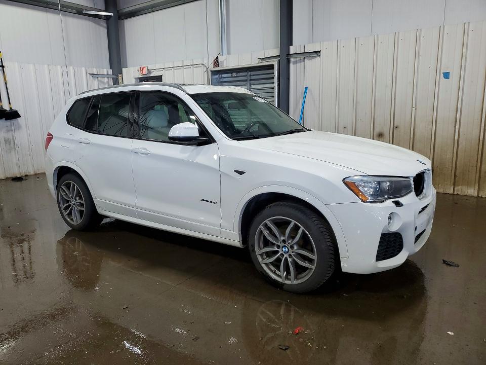 2017 BMW X3 VIN 5UXWX7C3XH0U44176 COPART salvage auction — FRONT END, Mn - Cert Of Title-Salvage, sold $3,650 on 2026-07-16 (photo 4)