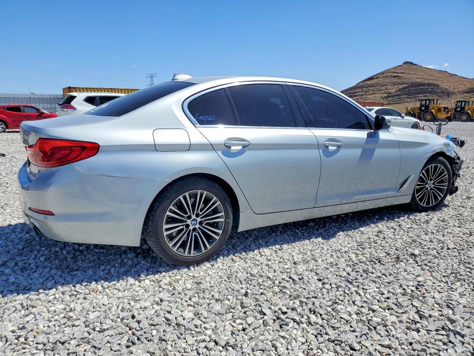 2019 BMW 5er VIN WBAJA5C54KWW07148 COPART salvage auction — FRONT END, Nv - Salvage Title, sold $8,500 on 2026-07-20 (photo 3)