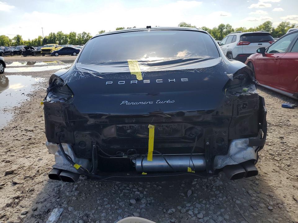2016 Porsche Panamera VIN WP0AC2A70GL070111 COPART salvage auction — REAR END, Tx - Salvage Vehicle Title, sold $14,900 on 2026-08-07 (photo 6)