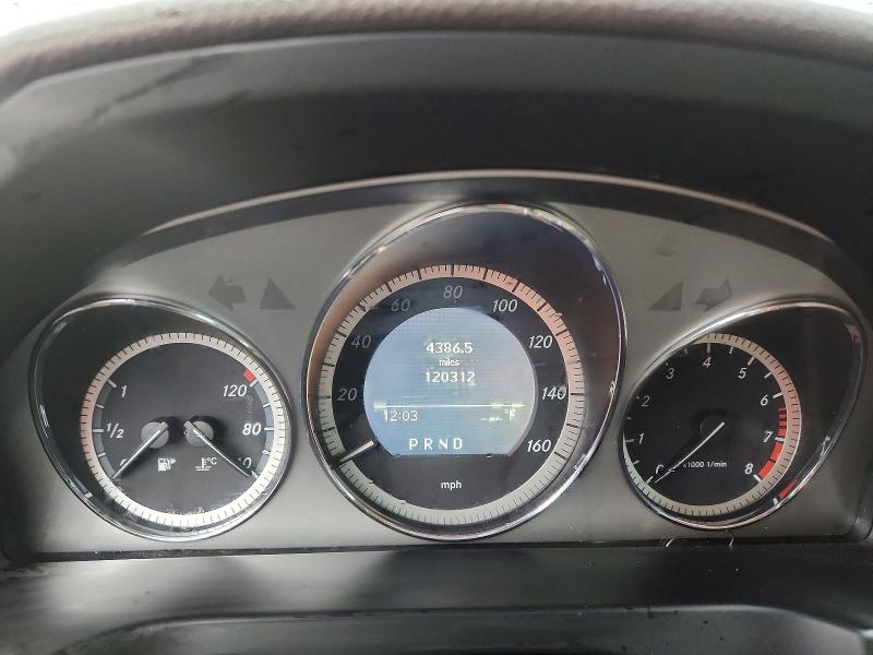 2010 Mercedes-benz C-klasse VIN WDDGF8BB3AF497253 COPART salvage auction — FRONT END, Ky - Bill Of Sale/Part Only/No Titl, sold $475 on 2026-07-02 (photo 9)