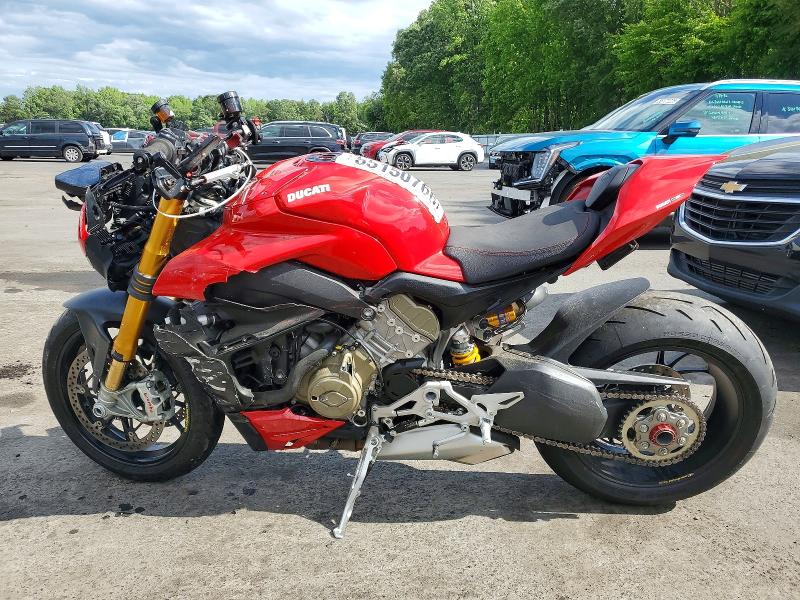 2021 Ducati Streetfighter VIN ZDMFAKNWXMB006709 COPART salvage auction — FRONT END, Nj - Cert Of Title-Salvage, sold $500 on 2026-07-30 (photo 3)