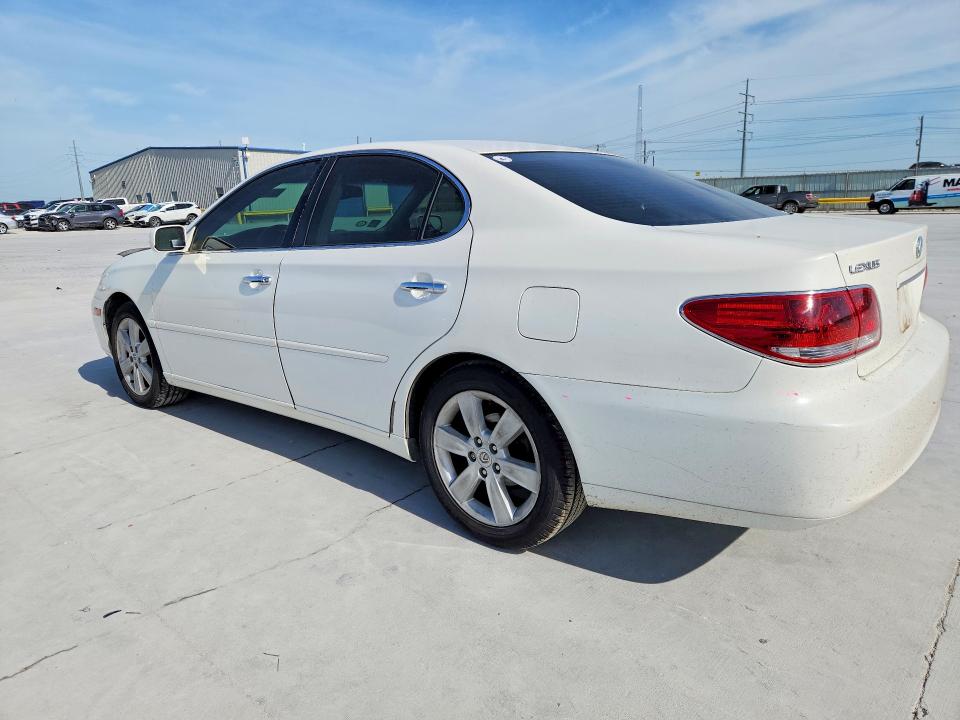 2005 Lexus ES VIN JTHBA30G555120681 COPART salvage auction — FRONT END, TX - SALVAGE VEHICLE TITLE, sold $175 on 2026-07-24 (photo 2)