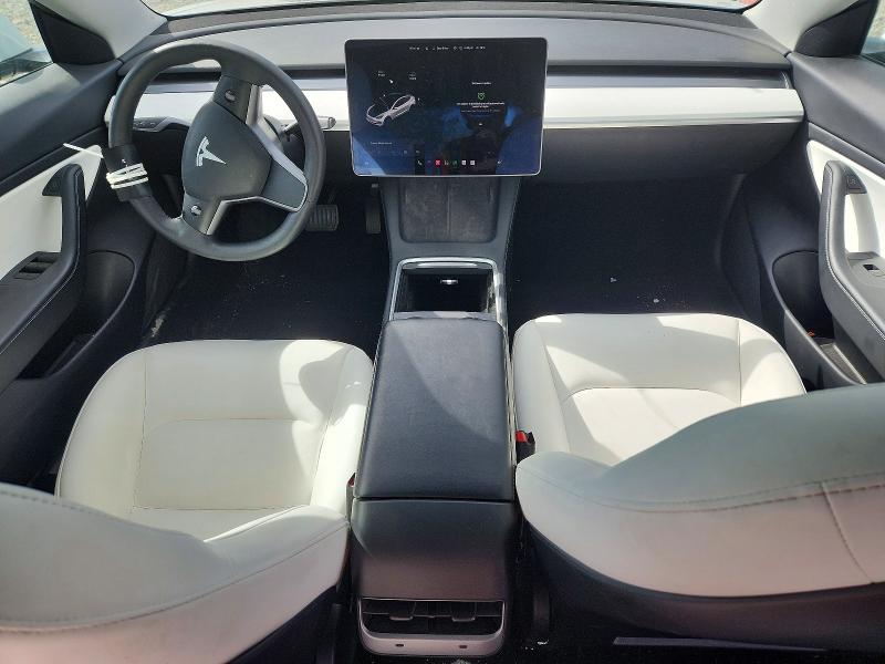 2021 Tesla Model 3 VIN 5YJ3E1EA3MF920492 COPART salvage auction — SIDE, Nj - Cert Of Title-Salvage, sold $8,400 on 2026-07-20 (photo 8)