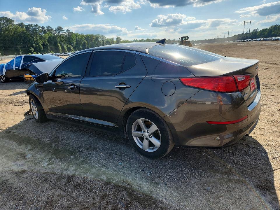 2014 Kia Optima VIN 5XXGM4A74EG307652 COPART salvage auction — FRONT END, La - Cert Of Title-Salvage, sold $125 on 2026-07-24 (photo 2)
