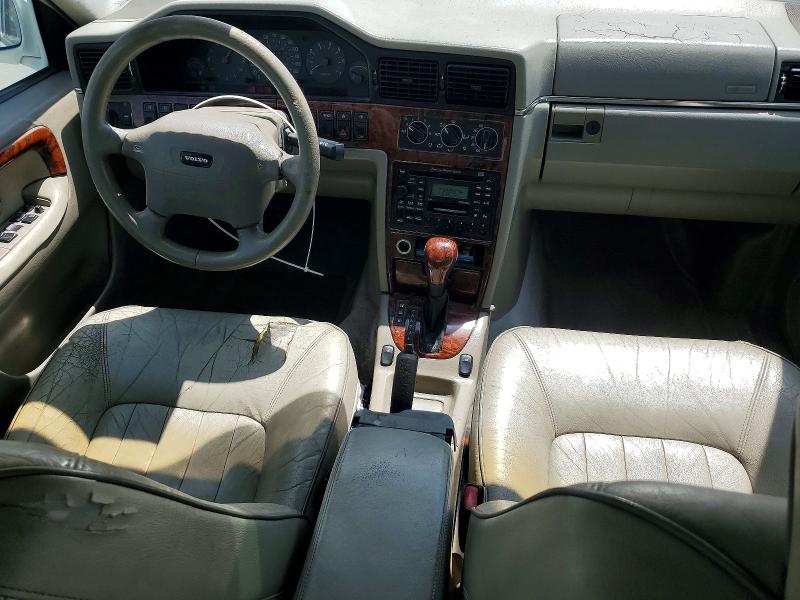 1998 Volvo S90 VIN YV1KS9601W1139193 COPART salvage auction — REAR END, ID - SALVAGE CERTIFICATE OF TITLE, sold $125 on 2026-07-30 (photo 8)