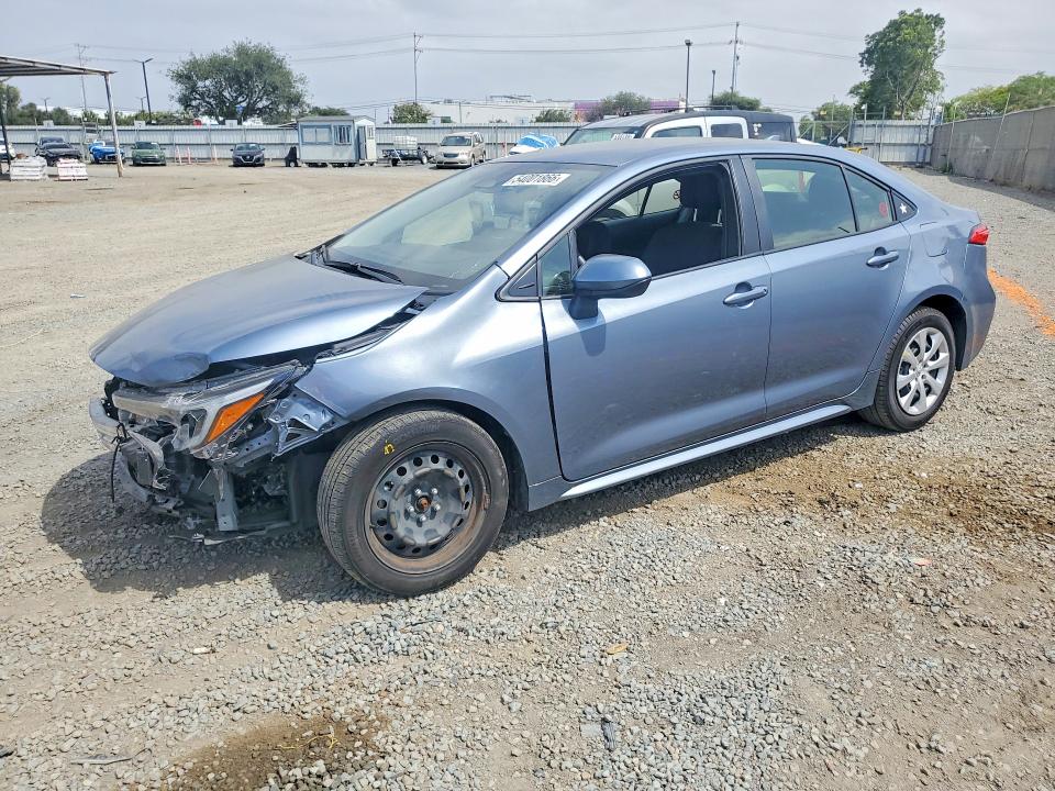 2023 Toyota Corolla VIN JTDBCMFE8P3016868 COPART salvage auction — FRONT END, Ca - Salvage Certificate, sold $4,150 on 2026-07-08 (photo 1)
