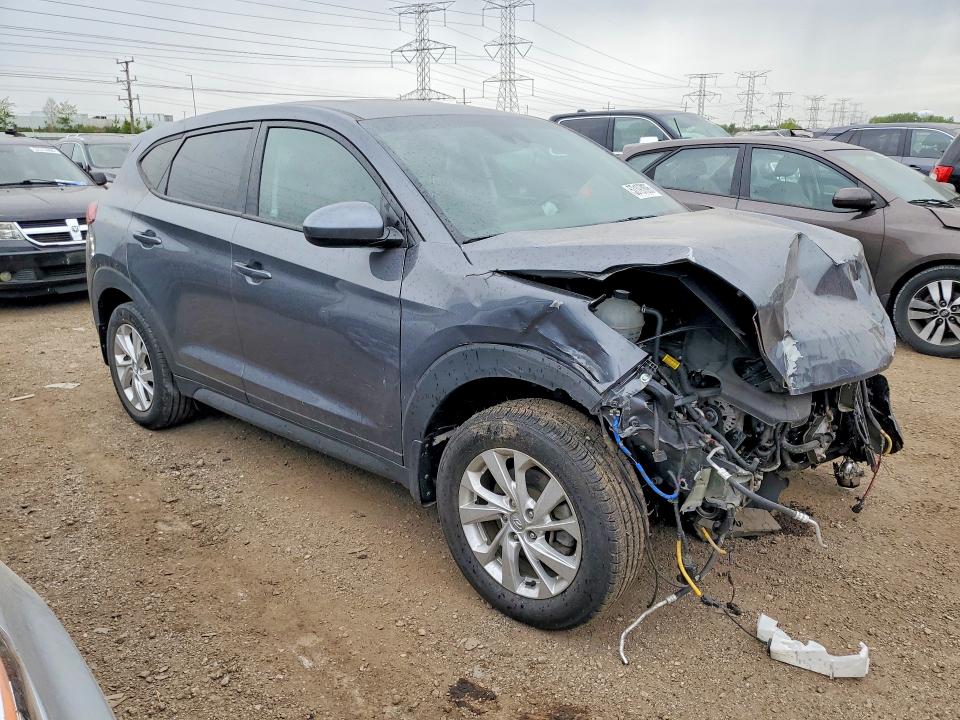 2019 Hyundai Tucson VIN KM8J2CA49KU053644 COPART salvage auction — FRONT END, IL - SALVAGE CERTIFICATE, sold $1,650 on 2026-07-09 (photo 4)