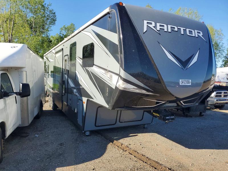 2020 Keystone Raptor VIN 4YDF42332LR800246 COPART salvage auction — ROOF, MI - CERTIFICATE OF TITLE, sold $16,200 on 2026-07-28 (photo 1)