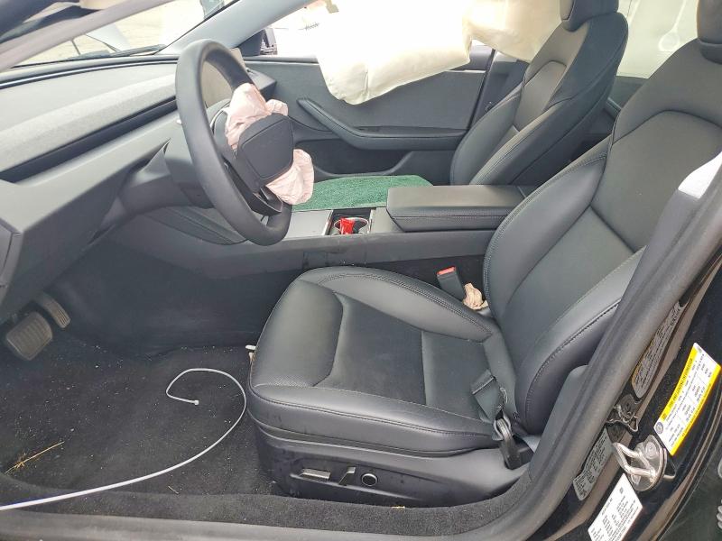 2024 Tesla Model 3 VIN 5YJ3E1EA3RF772805 COPART salvage auction — FRONT END, NY - MV-907A SALVAGE CERTIFICATE, sold $8,000 on 2026-07-27 (photo 7)