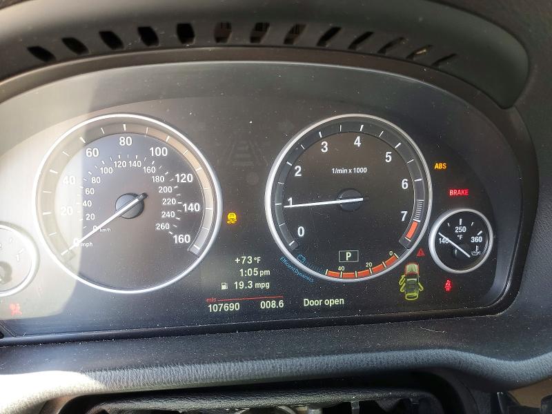 2013 BMW X3 VIN 5UXWX7C56DL980892 COPART salvage auction — FRONT END, Co - Public - Salvage Title, sold $1,850 on 2026-07-09 (photo 9)