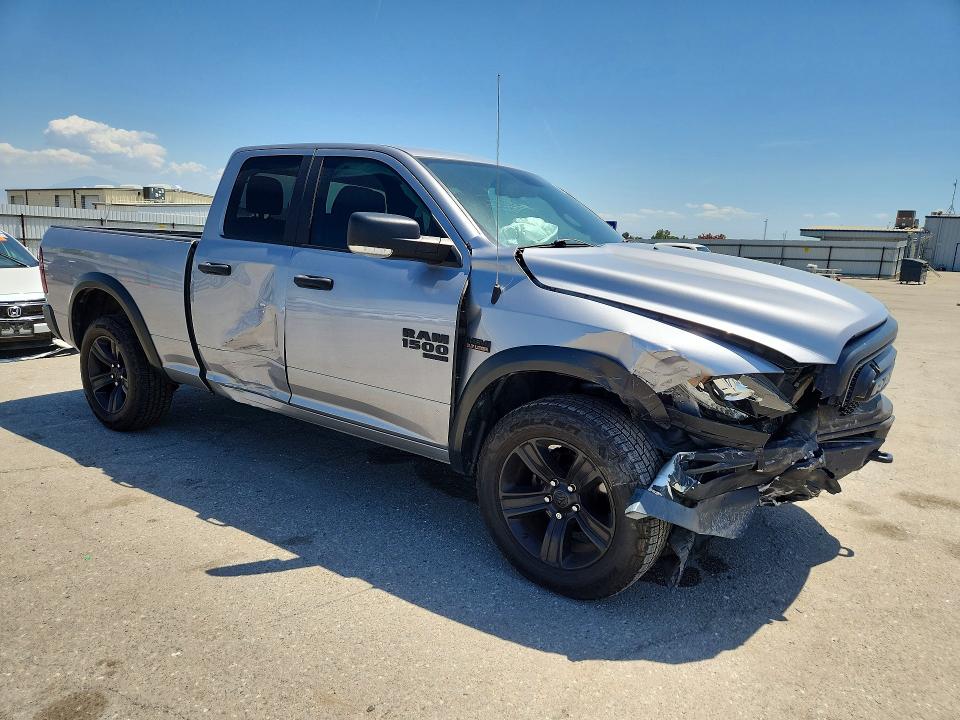 2021 Ram 1500 VIN 1C6RR7GT6MS559656 COPART salvage auction — FRONT END, Ca - Salvage Certificate, sold $3,850 on 2026-07-10 (photo 4)