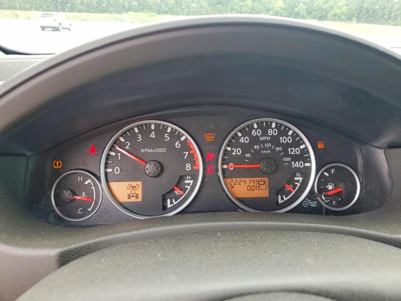 2008 Nissan Pathfinder VIN 5N1AR18B98C652935 COPART salvage auction — FRONT END, GA - CERT OF TITLE-SALVAGE, sold $775 on 2026-07-09 (photo 9)