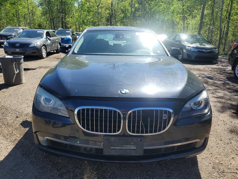 2010 BMW 7 series VIN WBAKC8C54AC431427 COPART salvage auction — REAR END, On - Permit Salvage, sold $2,000 on 2026-08-04 (photo 5)