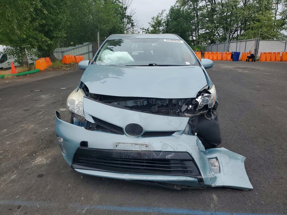 2013 Toyota Prius VIN JTDKN3DU7D1692413 COPART salvage auction — FRONT END, Or - Salvage Title Certificate, sold $2,400 on 2026-07-06 (photo 5)