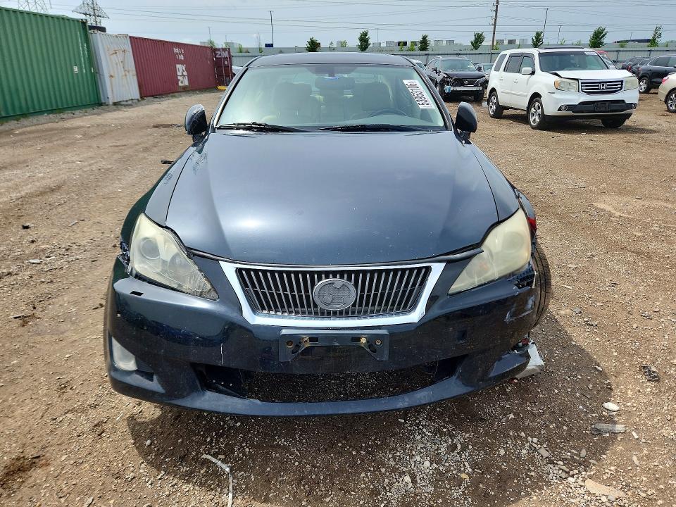 2010 Lexus Is VIN JTHCF5C22A5044297 COPART salvage auction — FRONT END, Il - Salvage Certificate, sold $525 on 2026-07-09 (photo 5)