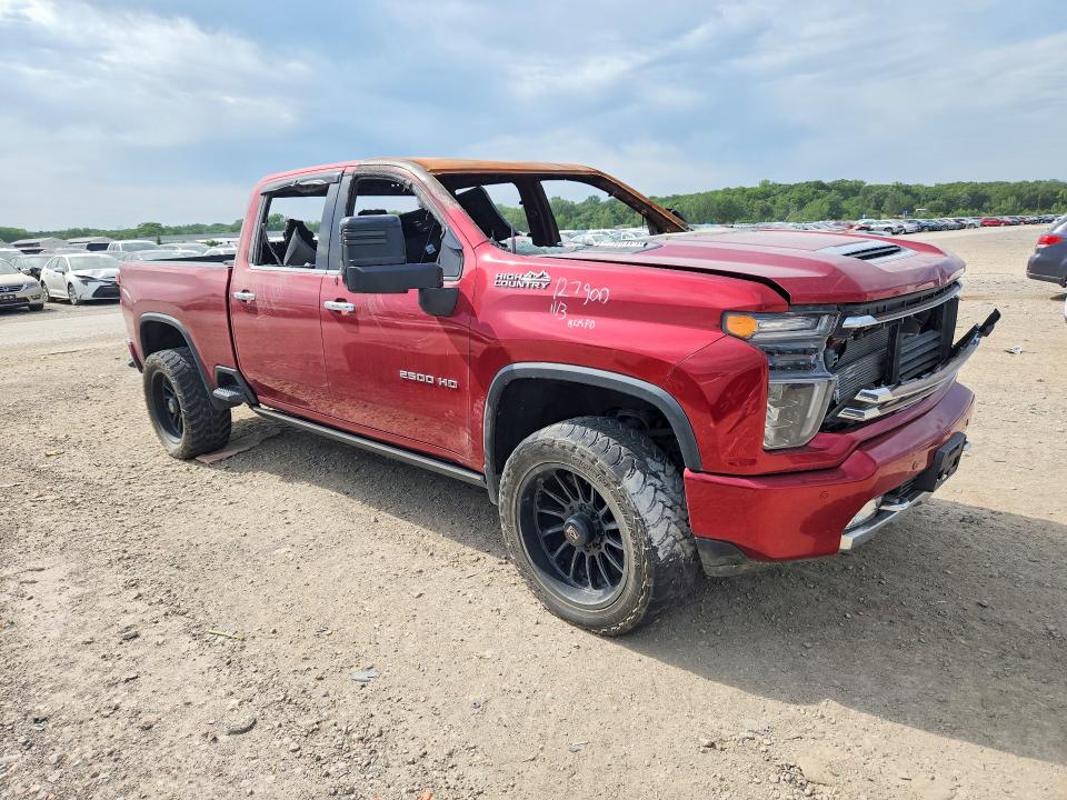 2022 Chevrolet Silverado VIN 1GC4YREY6NF181879 COPART salvage auction — INTERIOR BURN, Tn - Non-Repairable Certificate, sold $5,400 on 2026-07-02 (photo 4)