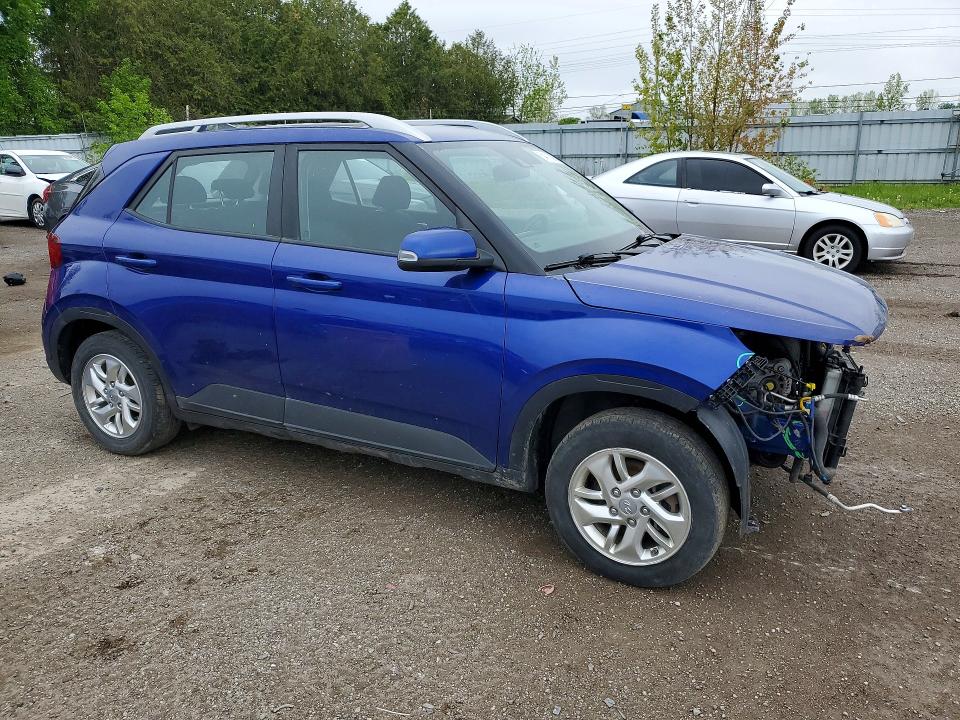 2021 Hyundai VIN KMHRC8A30MU106108 COPART salvage auction — FRONT END, On - Permit Salvage, sold $2,600 on 2026-07-16 (photo 4)
