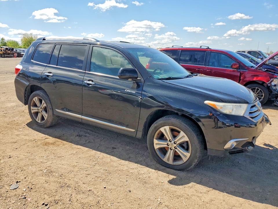 2011 Toyota Highlander VIN 5TDDK3EH7BS070400 COPART salvage auction — FRONT END, Il - Salvage Certificate, sold $3,250 on 2026-07-30 (photo 4)