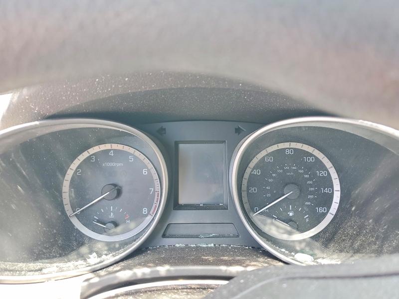 2018 Hyundai Santa fe VIN 5XYZUDLB6JG537550 COPART salvage auction — BURN, Nc - Salvage Certificate Of Title, sold $1,150 on 2026-07-08 (photo 9)
