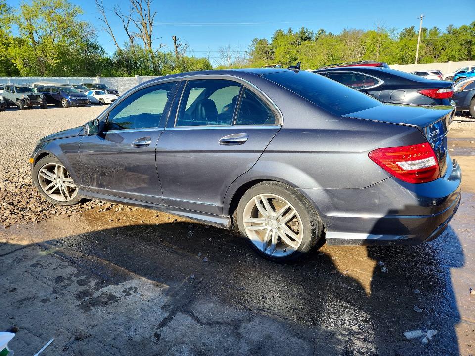 2013 Mercedes-benz C-klasse VIN WDDGF4HB3DR275055 COPART salvage auction — FRONT END, Wi - Certificate Of Title, sold $1,800 on 2026-08-17 (photo 2)