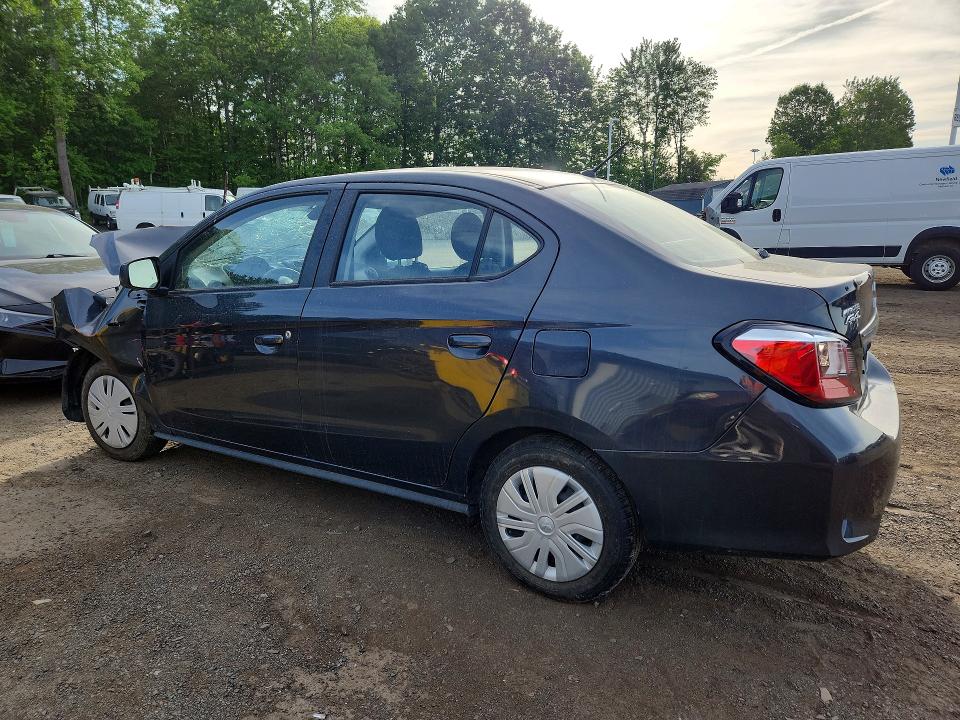 2024 Mitsubishi Mirage VIN ML32FUFJ1RHF04561 COPART salvage auction — FRONT END, Vt - Cert Of Title-Salvage Vehicle, sold $1,400 on 2026-07-09 (photo 2)