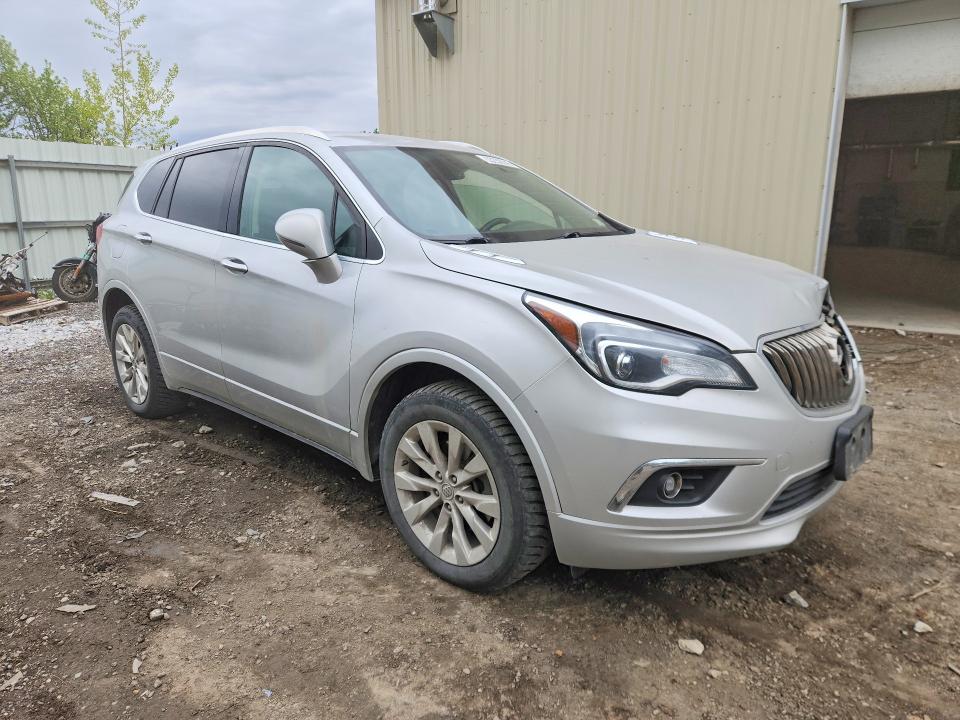 2017 Buick Envision VIN LRBFXDSA3HD221260 COPART salvage auction — FRONT END, Wv - Salvage Certificate, sold $500 on 2026-07-08 (photo 4)