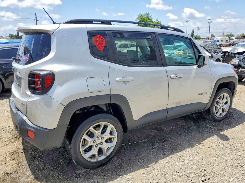 2016 Jeep Renegade VIN ZACCJBBT2GPC65486 COPART salvage auction — MECHANICAL, Ca - Dis/Dlr/Exp Only Clean Title, sold $1,700 on 2026-07-06 (photo 3)