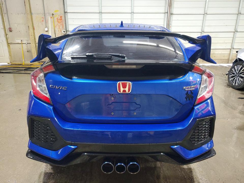 2017 Honda VIN SHHFK7H49HU421957 COPART salvage auction — SIDE, Tn - Salvage Certificate, sold $4,200 on 2026-07-28 (photo 6)