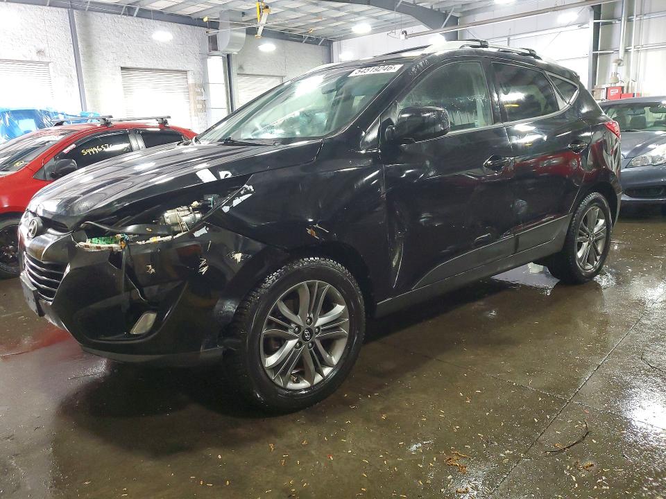 2015 Hyundai Tucson VIN KM8JUCAG6FU048332 COPART salvage auction — FRONT END, Mn - Cert Of Title-Prior Salvage, sold $1,200 on 2026-07-07 (photo 1)
