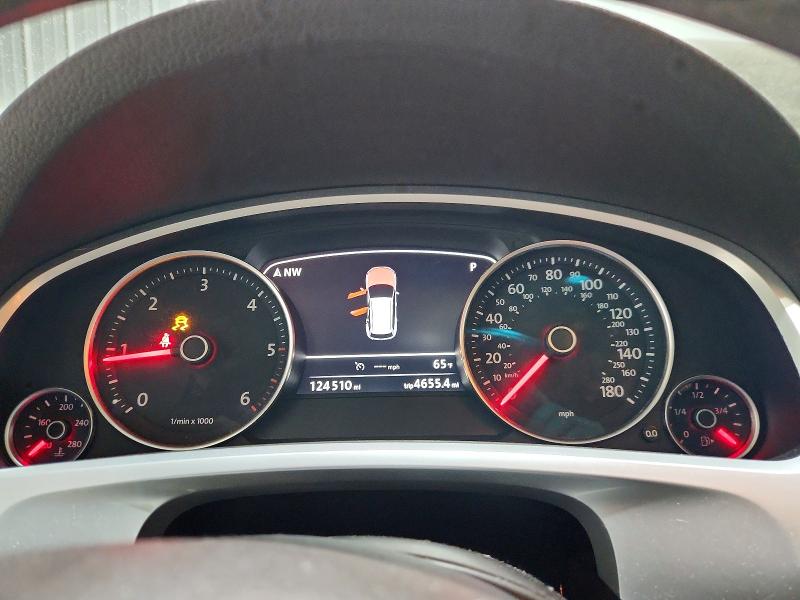 2013 Volkswagen Touareg VIN WVGEP9BP0DD013759 COPART salvage auction — FRONT END, Nh - Cert Of Title-Salvage, sold $1,800 on 2026-07-14 (photo 9)