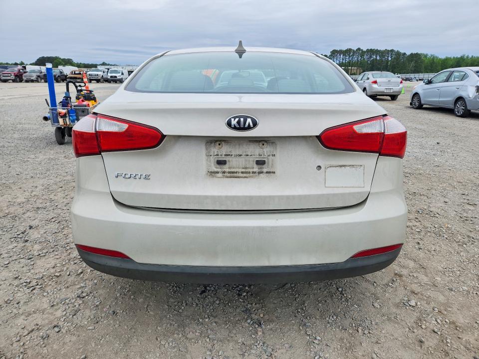 2015 Kia Forte VIN KNAFK4A6XF5311099 COPART salvage auction — FRONT END, Nc - Salvage Certificate Of Title, sold $1,200 on 2026-07-20 (photo 6)