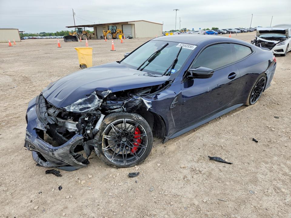 2024 BMW M4 VIN WBS43AZ00RCR66158 — COPART salvage auction photo