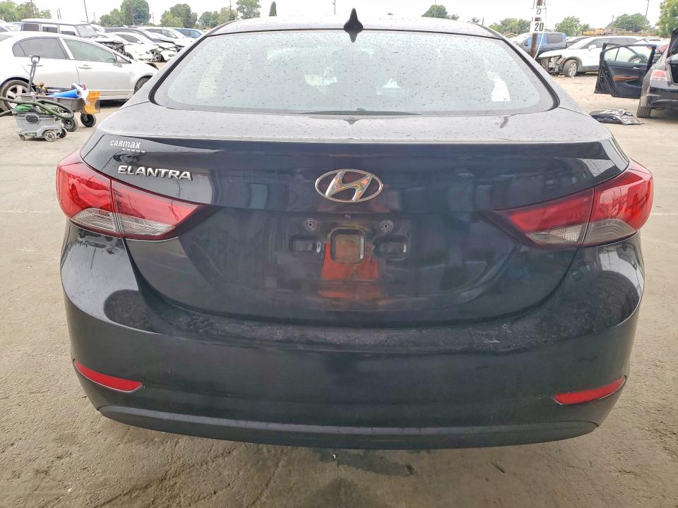 2014 Hyundai VIN KMHDH4AE9EU172468 COPART salvage auction — STRIPPED, Ca - Salvage Certificate, sold $475 on 2026-07-09 (photo 6)