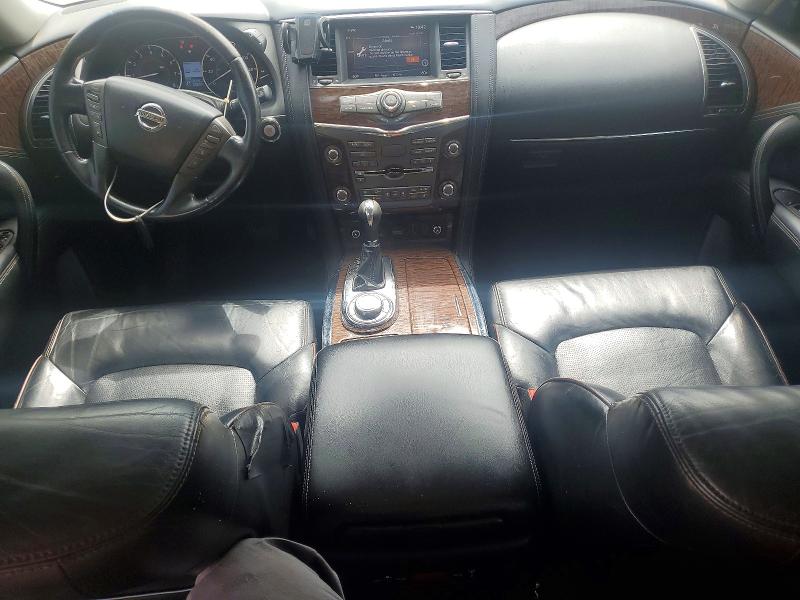 2018 Nissan Armada VIN JN8AY2NC3J9558762 COPART salvage auction — FRONT END, Sc - Cert Of Title-Salvage, sold $9,100 on 2026-07-17 (photo 8)