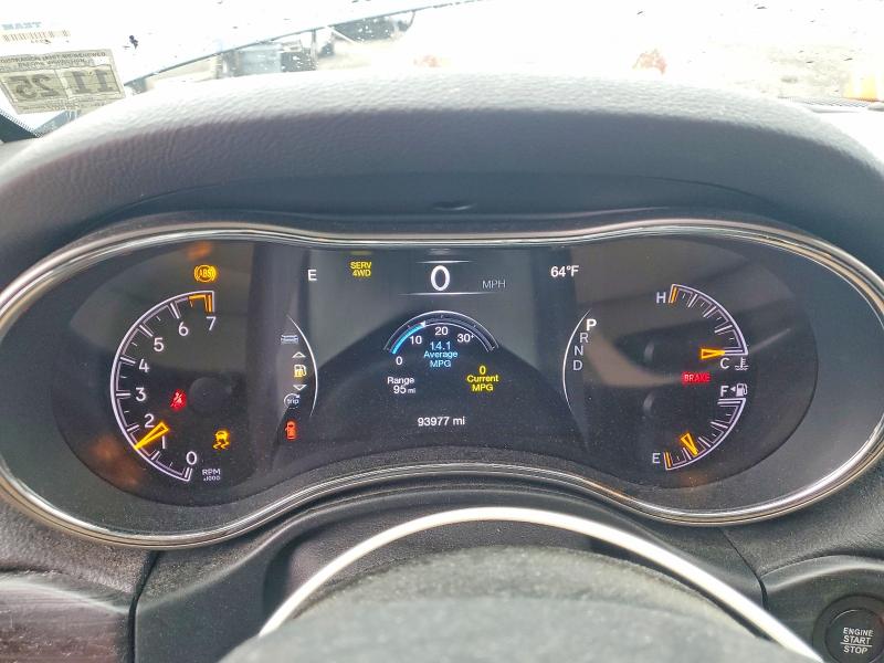 2021 Jeep Cherokee VIN 1C4RJFBG1MC542875 COPART salvage auction — FRONT END, Nj - Cert Of Title-Salvage, sold $7,100 on 2026-08-21 (photo 9)