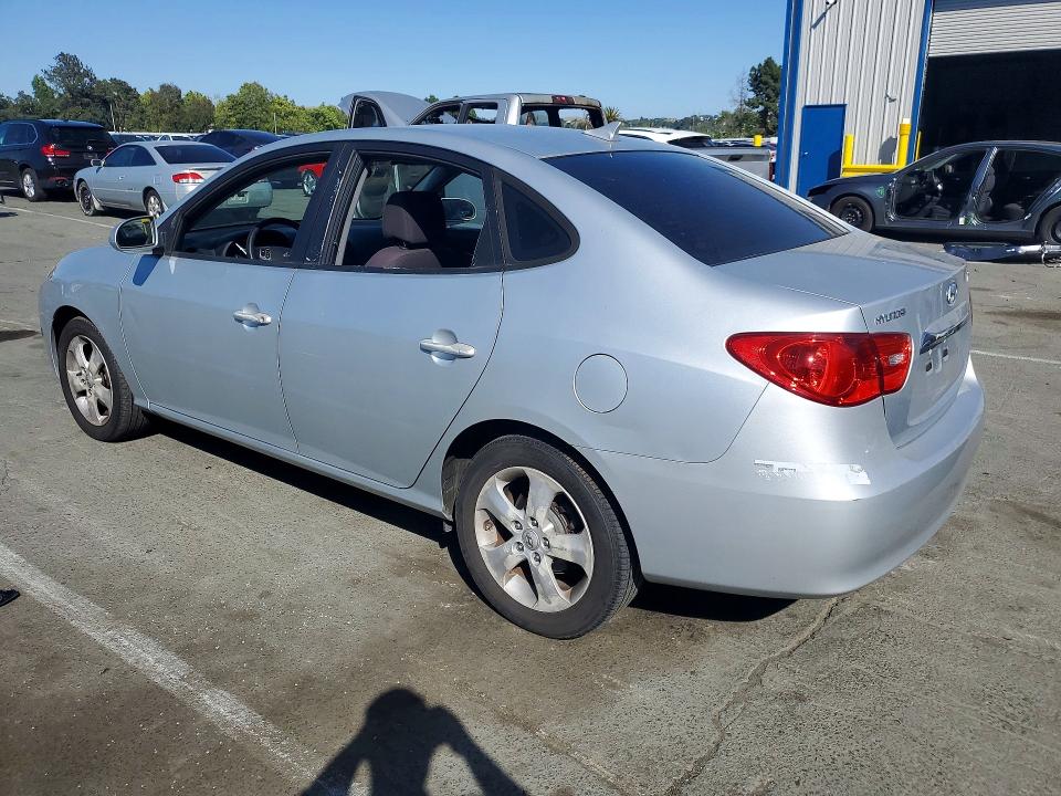 2010 Hyundai Elantra VIN KMHDU4AD2AU172616 COPART salvage auction — VANDALISM, Ca - Salvage Certificate, sold $900 on 2026-07-17 (photo 2)