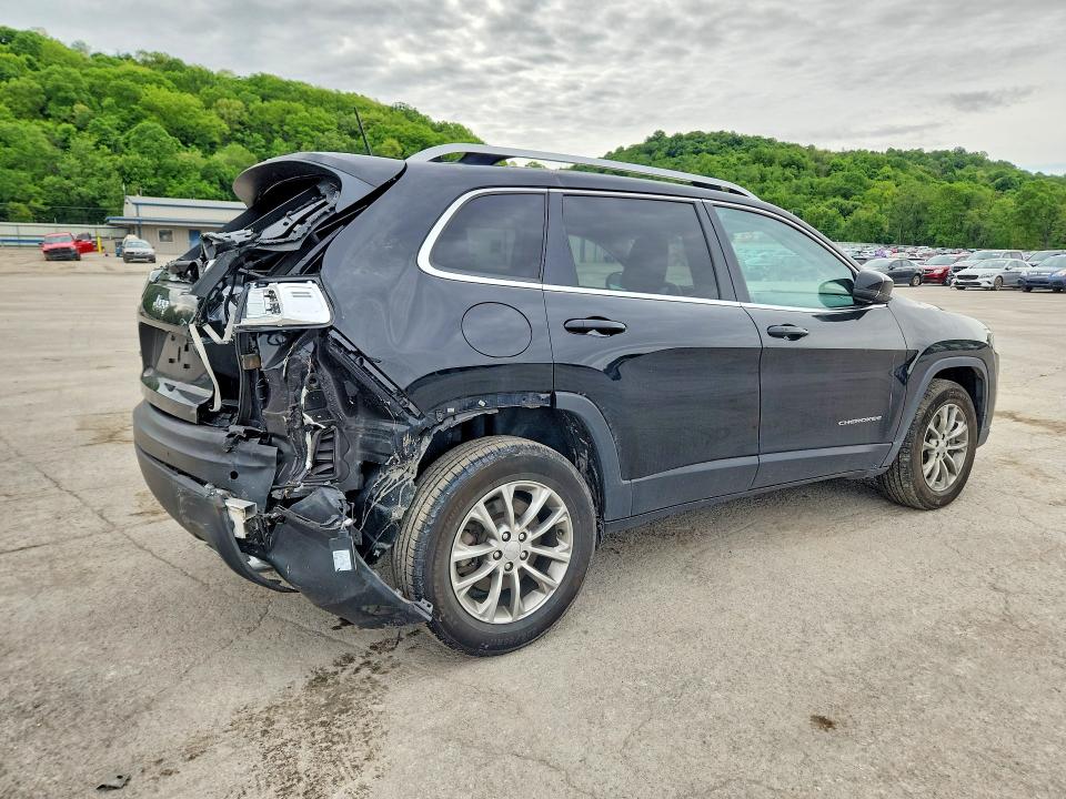 2021 Jeep Cherokee VIN 1C4PJMMX7MD240705 COPART salvage auction — REAR END, Pa - Certificate Of Salvage, sold $1,900 on 2026-07-02 (photo 3)