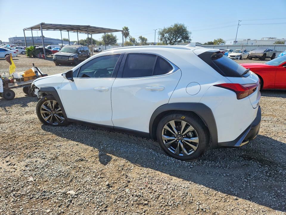 2021 Lexus Ux VIN JTHE3JBHXM2037118 COPART salvage auction — FRONT END, CA - SALVAGE CERTIFICATE, sold $8,400 on 2026-07-24 (photo 2)