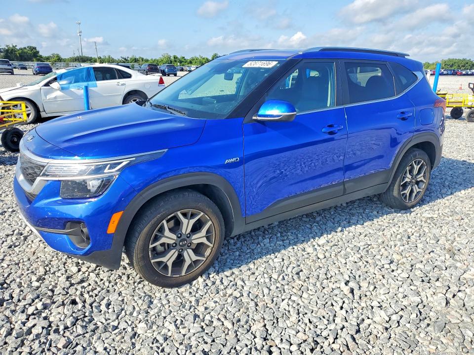 2021 Kia VIN KNDERCAA9M7210341 COPART salvage auction — SIDE, Fl - Certificate Of Destruction, sold $5,500 on 2026-07-02 (photo 1)