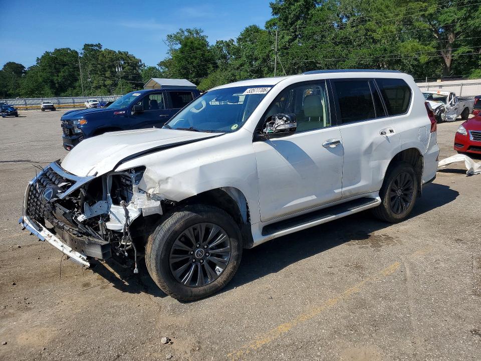 2021 Lexus VIN JTJGM7BXXM5276780 COPART salvage auction — FRONT END, Al - Cert Of Title-Salvage Title, sold $16,800 on 2026-07-13 (photo 1)