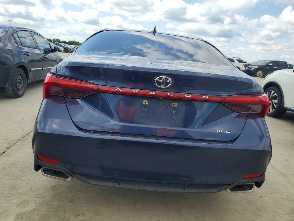 2019 Toyota Avalon VIN 4T1BZ1FB2KU032937 COPART salvage auction — HAIL, Tx - Certificate Of Title, sold $9,600 on 2026-07-16 (photo 6)