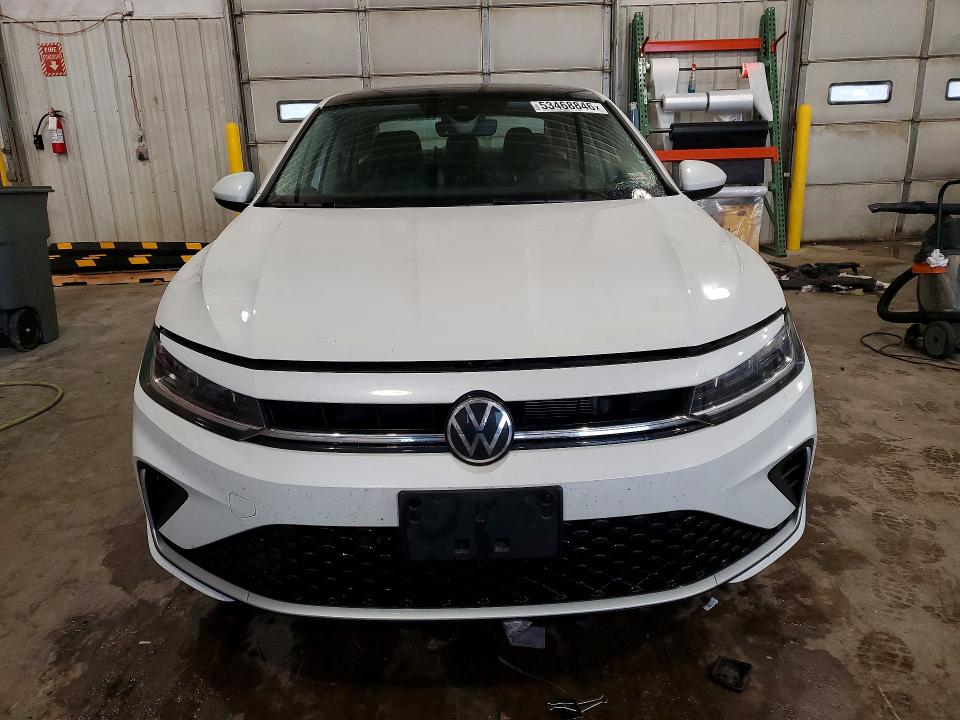 2025 Volkswagen Jetta VIN 3VW7X7BU6SM037456 COPART salvage auction — HAIL, Mo - Salvage Certificate Of Title, sold $9,100 on 2026-07-28 (photo 5)